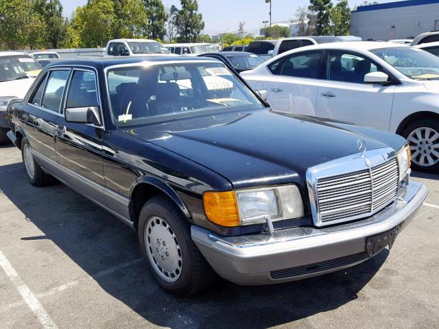 WDBCA39D1HA345236 - 1987 MERCEDES-BENZ 560 SEL BLACK photo 1