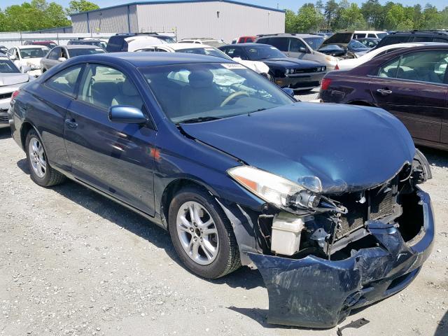 4T1CE30P67U754600 - 2007 TOYOTA CAMRY SOLA BLUE photo 1