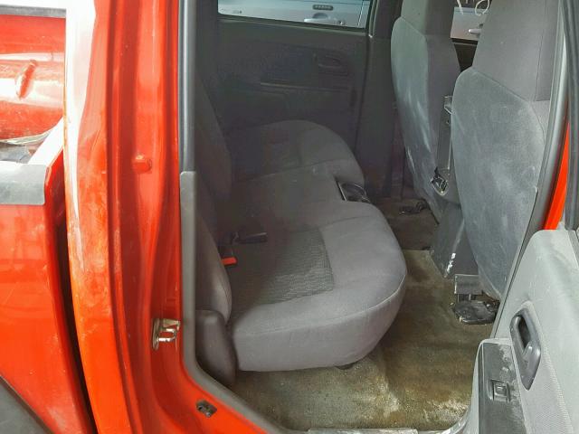 1GCDT136968192737 - 2006 CHEVROLET COLORADO RED photo 6