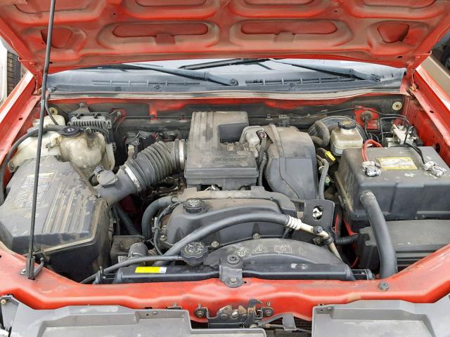 1GCDT136968192737 - 2006 CHEVROLET COLORADO RED photo 7