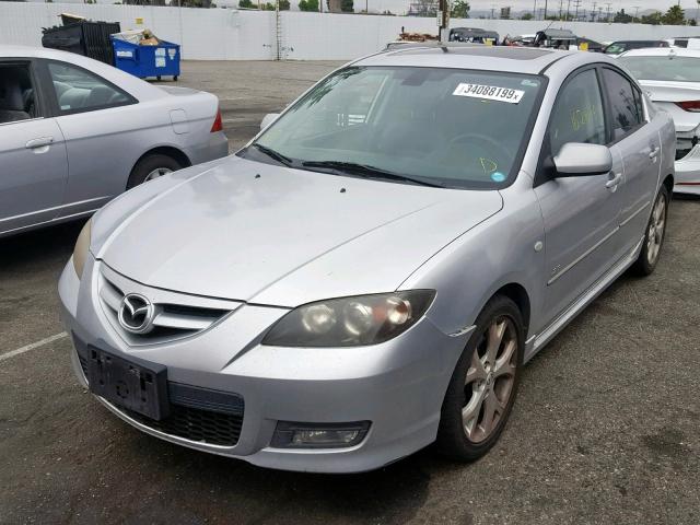 JM1BK324681151225 - 2008 MAZDA 3 S SILVER photo 2