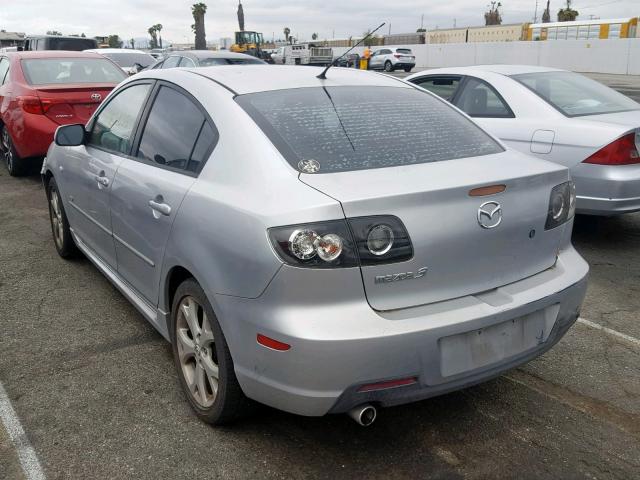 JM1BK324681151225 - 2008 MAZDA 3 S SILVER photo 3