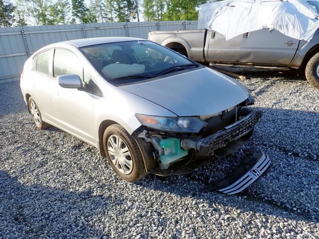 JHMZE2H56AS014056 - 2010 HONDA INSIGHT LX SILVER photo 1