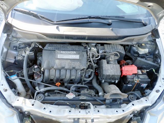 JHMZE2H56AS014056 - 2010 HONDA INSIGHT LX SILVER photo 7