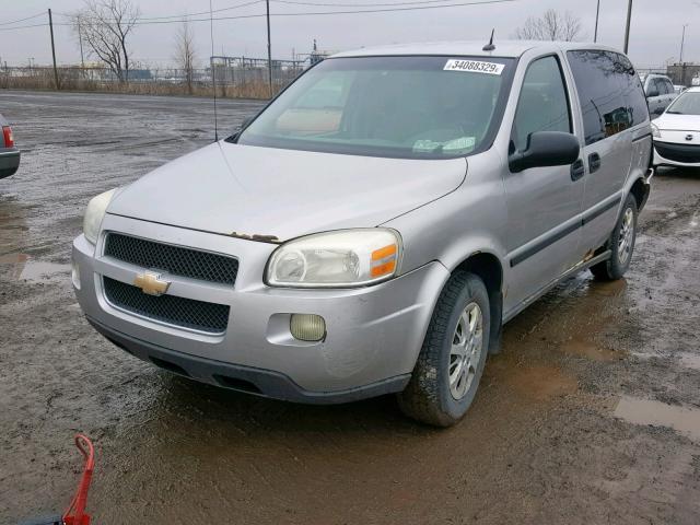 1GNDU03LX5D305752 - 2005 CHEVROLET UPLANDER GRAY photo 2