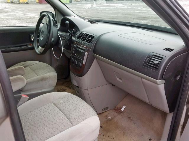 1GNDU03LX5D305752 - 2005 CHEVROLET UPLANDER GRAY photo 5