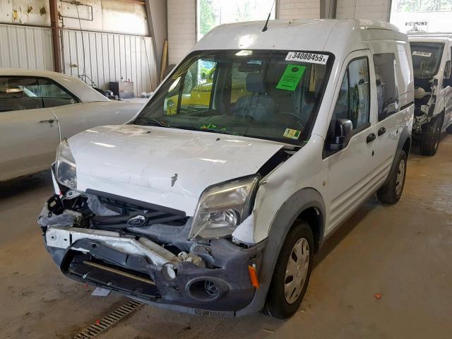 NM0LS6AN7DT139015 - 2013 FORD TRANSIT CO WHITE photo 2