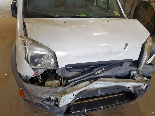 NM0LS6AN7DT139015 - 2013 FORD TRANSIT CO WHITE photo 9