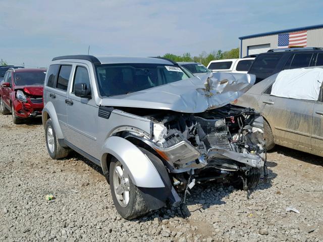 1D8GU58K27W641018 - 2007 DODGE NITRO SLT SILVER photo 1