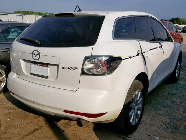 JM3ER2W5XA0323295 - 2010 MAZDA CX-7 WHITE photo 4