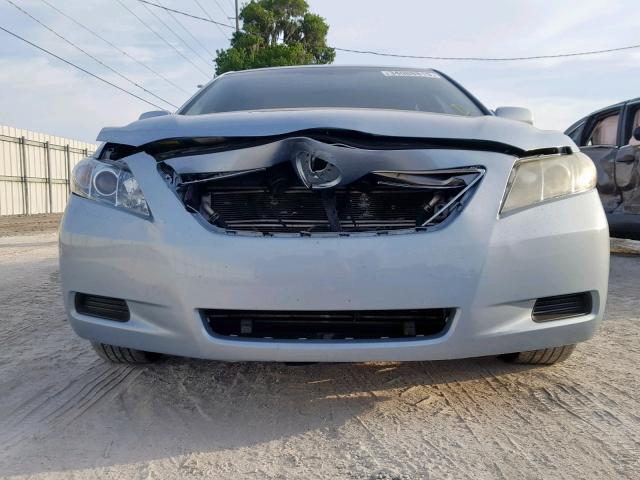 4T1BB46K19U091252 - 2009 TOYOTA CAMRY HYBR BLUE photo 9