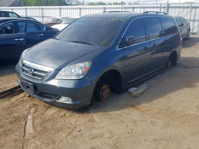 5FNRL38895B125047 - 2005 HONDA ODYSSEY TO GREEN photo 2