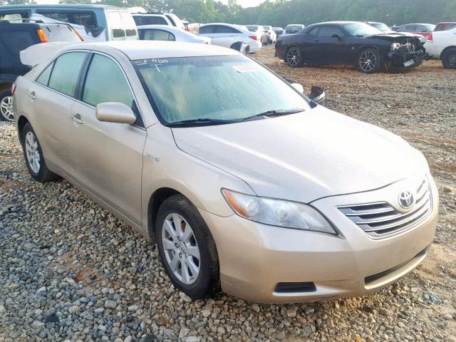 4T1BB46KX9U083070 - 2009 TOYOTA CAMRY HYBR TAN photo 1