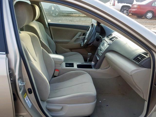 4T1BB46KX9U083070 - 2009 TOYOTA CAMRY HYBR TAN photo 5