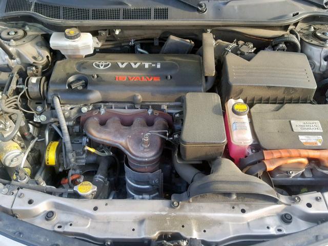 4T1BB46KX9U083070 - 2009 TOYOTA CAMRY HYBR TAN photo 7