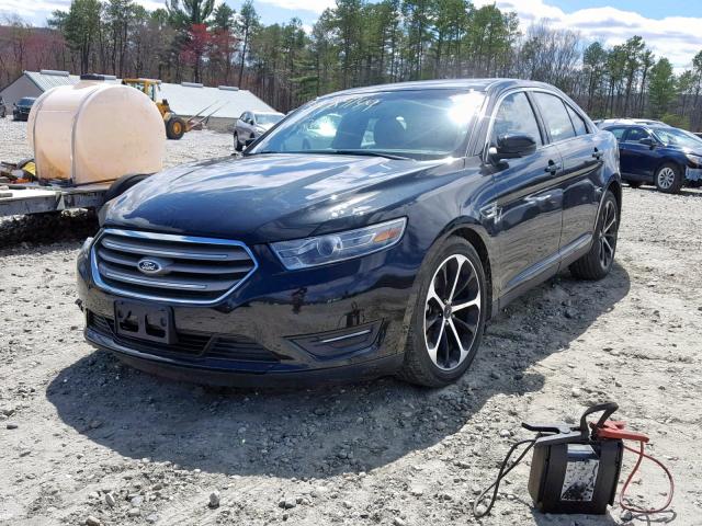 1FAHP2E99EG107733 - 2014 FORD TAURUS SEL BLACK photo 2