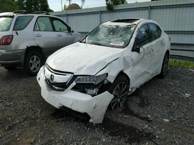 19UUB2F5XHA001688 - 2017 ACURA TLX TECH WHITE photo 2