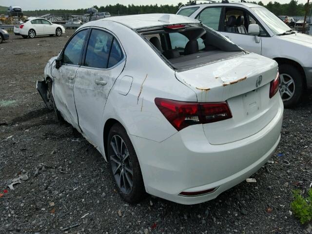 19UUB2F5XHA001688 - 2017 ACURA TLX TECH WHITE photo 3