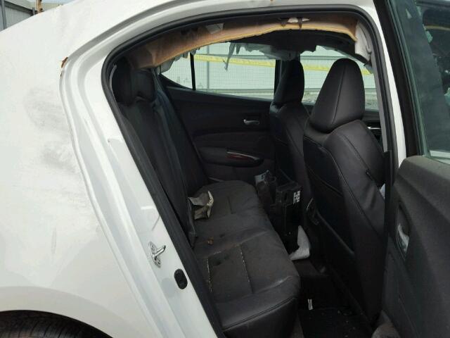 19UUB2F5XHA001688 - 2017 ACURA TLX TECH WHITE photo 6