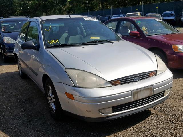 3FAHP3130YR210446 - 2000 FORD FOCUS ZX3 SILVER photo 1