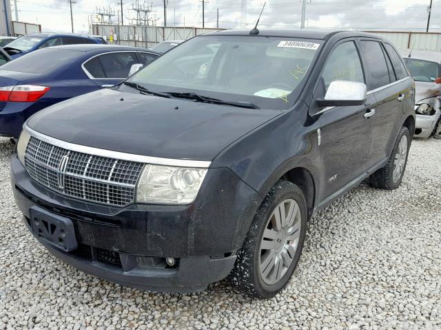 2LMDU68C29BJ00622 - 2009 LINCOLN MKX BLACK photo 2