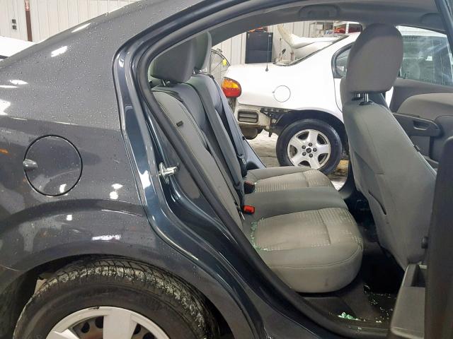 1G1JA5SH9D4223615 - 2013 CHEVROLET SONIC LS 灰色 照片 6