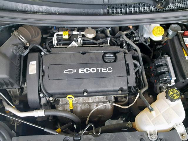 1G1JA5SH9D4223615 - 2013 CHEVROLET SONIC LS 灰色 照片 7