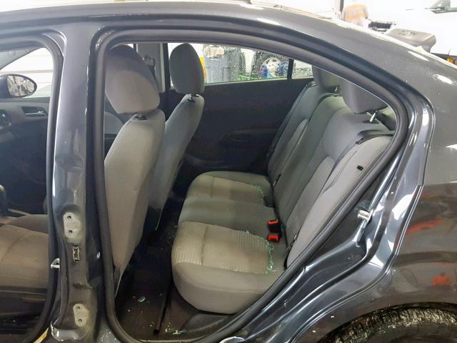 1G1JA5SH9D4223615 - 2013 CHEVROLET SONIC LS 灰色 照片 9