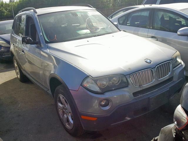 WBXPC93498WJ07424 - 2008 BMW X3 3.0SI WHITE photo 1