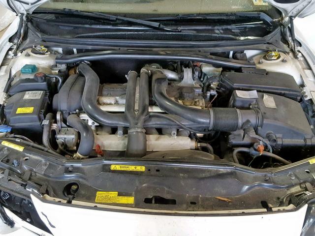 YV1TS91Z141353477 - 2004 VOLVO S80 T6 WHITE photo 7