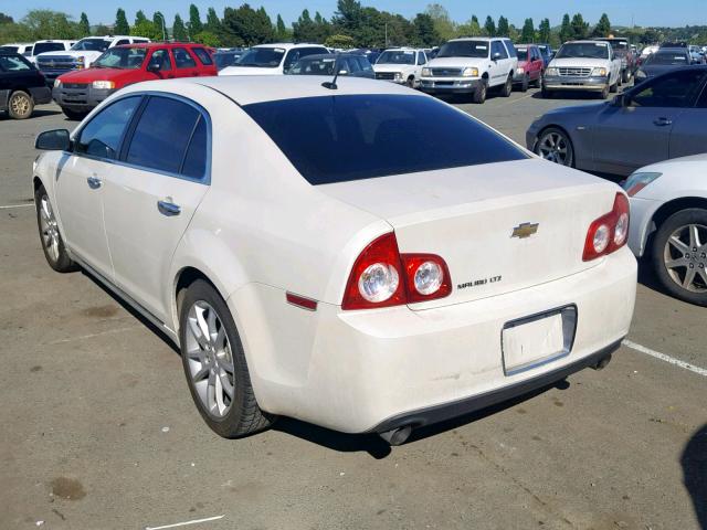 1G1ZE5E78BF109472 - 2011 CHEVROLET MALIBU LTZ 白色 照片 3