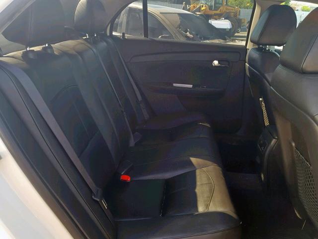 1G1ZE5E78BF109472 - 2011 CHEVROLET MALIBU LTZ 白色 照片 6