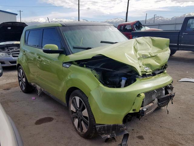 KNDJX3A55F7752000 - 2015 KIA SOUL ! GREEN photo 1