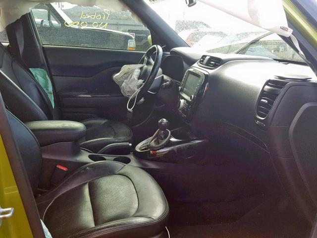 KNDJX3A55F7752000 - 2015 KIA SOUL ! Yaşıl foto 5