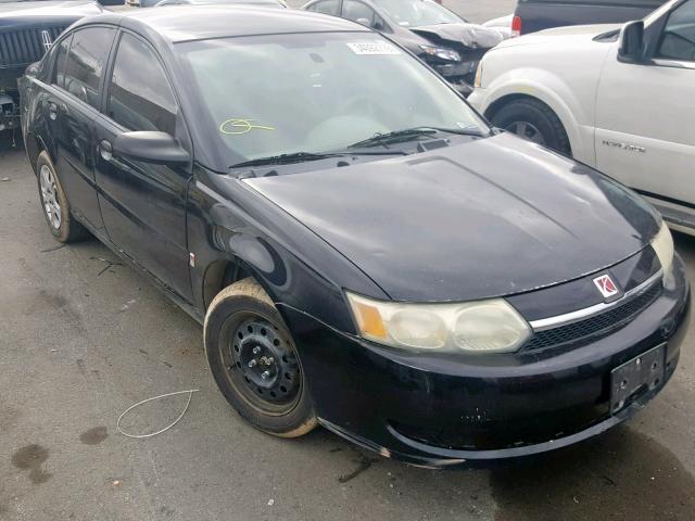 1G8AJ52F34Z102503 - 2004 SATURN ION LEVEL BLACK photo 1