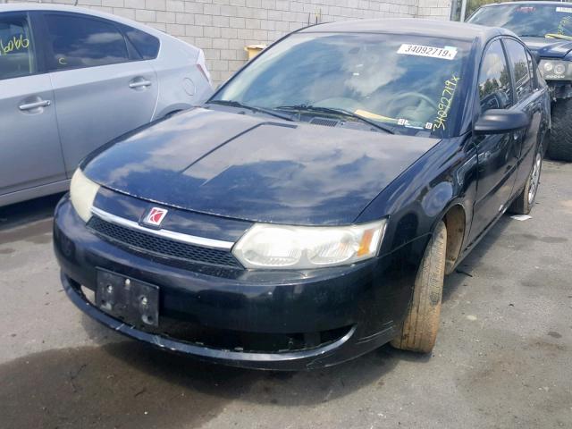 1G8AJ52F34Z102503 - 2004 SATURN ION LEVEL BLACK photo 2