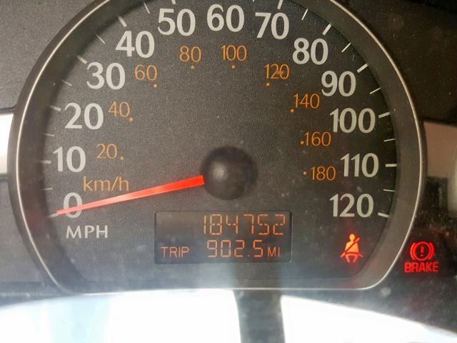 1G8AJ52F34Z102503 - 2004 SATURN ION LEVEL BLACK photo 8