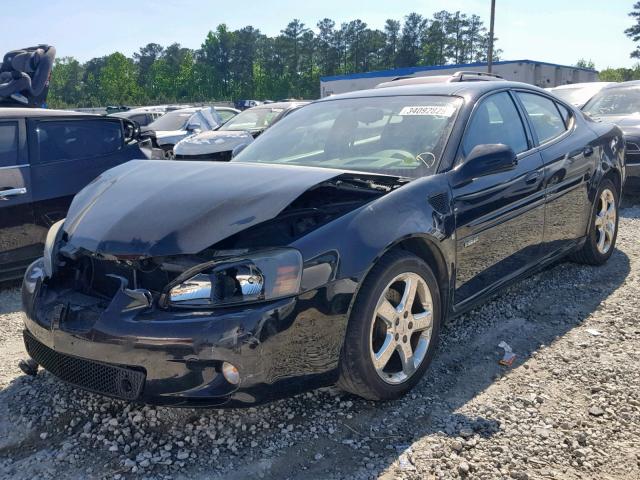 2G2WC58C971171071 - 2007 PONTIAC GRAND PRIX BLACK photo 2