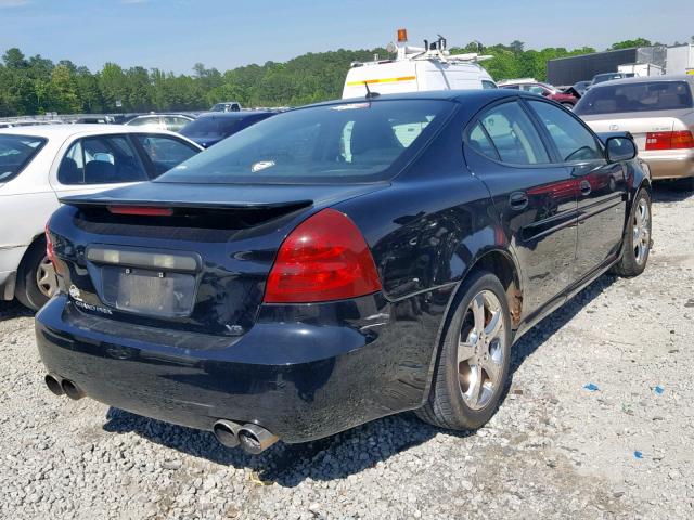 2G2WC58C971171071 - 2007 PONTIAC GRAND PRIX BLACK photo 4