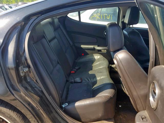 2G2WC58C971171071 - 2007 PONTIAC GRAND PRIX BLACK photo 6