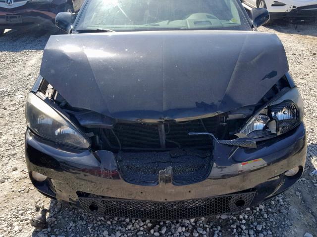 2G2WC58C971171071 - 2007 PONTIAC GRAND PRIX BLACK photo 7