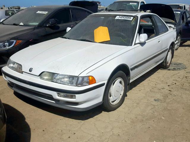 JH4DA9393MS033774 - 1991 ACURA INTEGRA LS WHITE photo 2