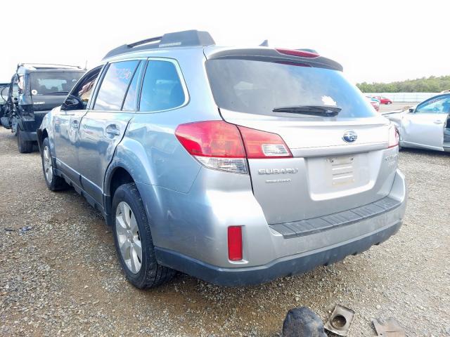 4S4BRBFC5B3345601 - 2011 SUBARU OUTBACK 2.5I PREMIUM  photo 3