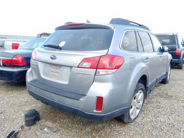 4S4BRBFC5B3345601 - 2011 SUBARU OUTBACK 2.5I PREMIUM  photo 4