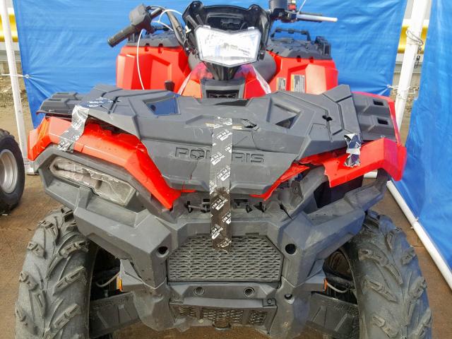 4XASXA852HB130492 - 2017 POLARIS SPORTSMAN RED photo 9