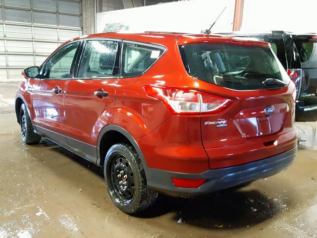 1FMCU0F72GUB59784 - 2016 FORD ESCAPE S ORANGE photo 3