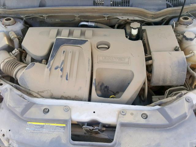 1G1AL58FX87320729 - 2008 CHEVROLET COBALT LT SILVER photo 7