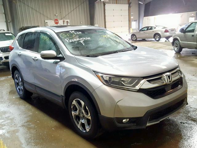 5J6RW2H87HL003509 - 2017 HONDA CR-V EXL SILVER photo 1