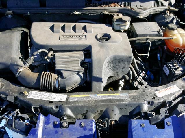 1G8AL55B96Z186316 - 2006 SATURN ION LEVEL BLUE photo 7