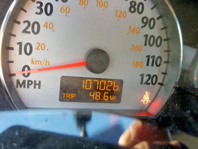 1G8AL55B96Z186316 - 2006 SATURN ION LEVEL BLUE photo 8